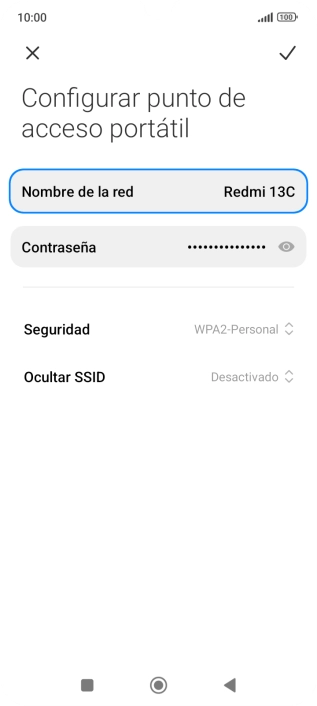Pulsa Seguridad.