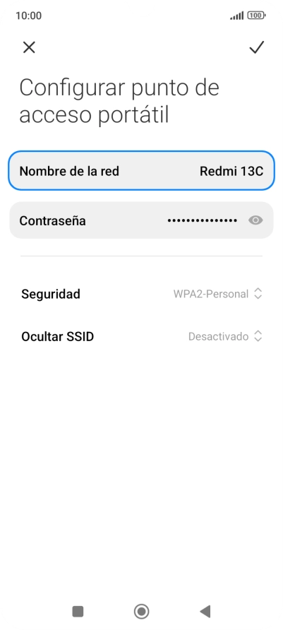 Pulsa Seguridad.