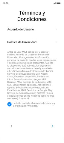 Pulsa la flecha hacia la derecha. Pulsa la flecha hacia la derecha.