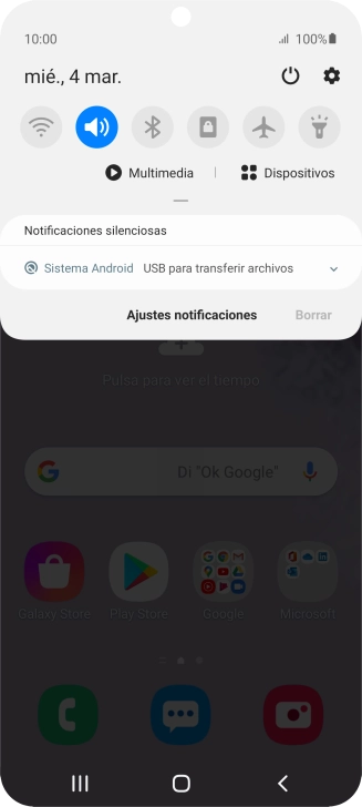 Pulsa Sistema Android. Pulsa Sistema Android.