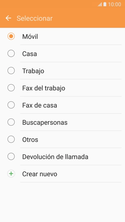 Pulsa el tipo de número deseado. Pulsa el tipo de número deseado.