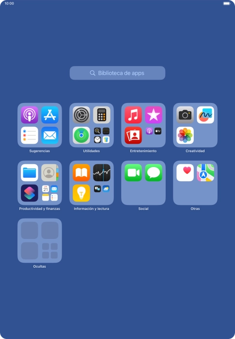 Pulsa la app deseada. Pulsa la app deseada.