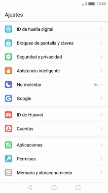 Pulsa Seguridad y privacidad. Pulsa Seguridad y privacidad.