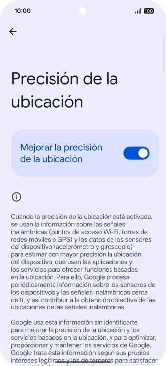Si pulsas el indicador junto a Si pulsas el indicador junto a