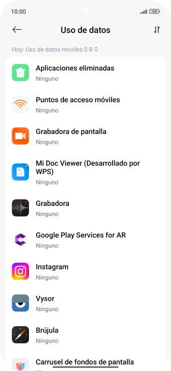 Pulsa la lista desplegable. Pulsa la lista desplegable.