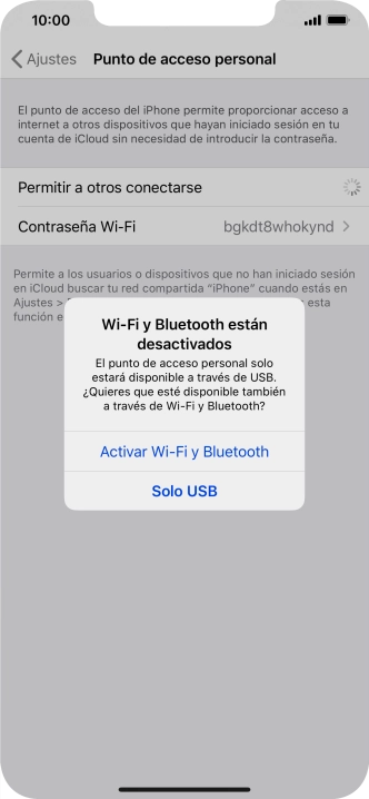 Si el wifi está desactivado, pulsa Activar Wi-Fi y Bluetooth. Si el wifi está desactivado, pulsa Activar Wi-Fi y Bluetooth.