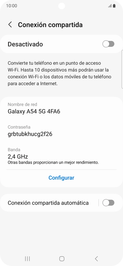 Pulsa Configurar. Pulsa Configurar.