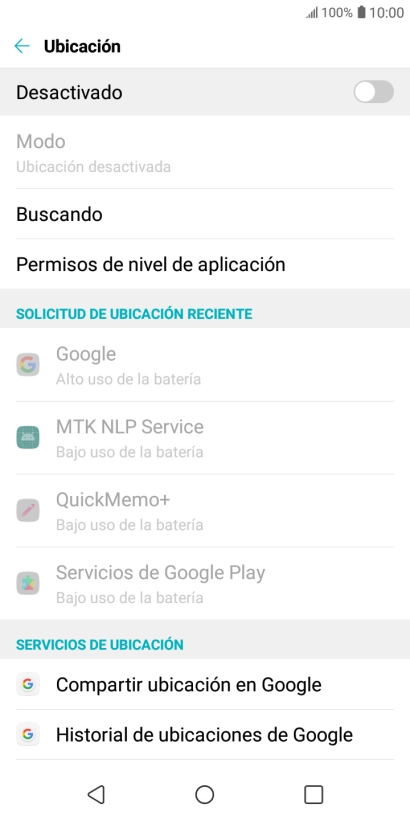 Pulsa el indicador para activar o desactivar la función. Pulsa el indicador para activar o desactivar la función.