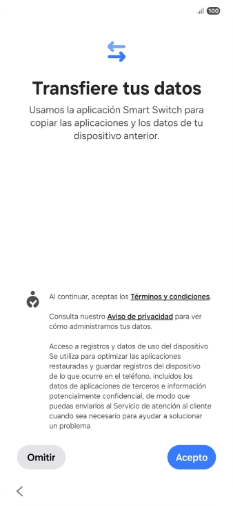 Pulsa Acepto. Pulsa Acepto.