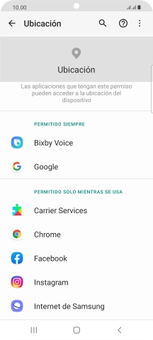 Pulsa la app deseada. Pulsa la app deseada.
