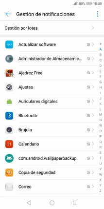 Pulsa la app deseada. Pulsa la app deseada.