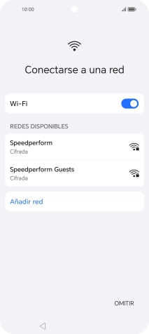 Pulsa la red wifi deseada.
