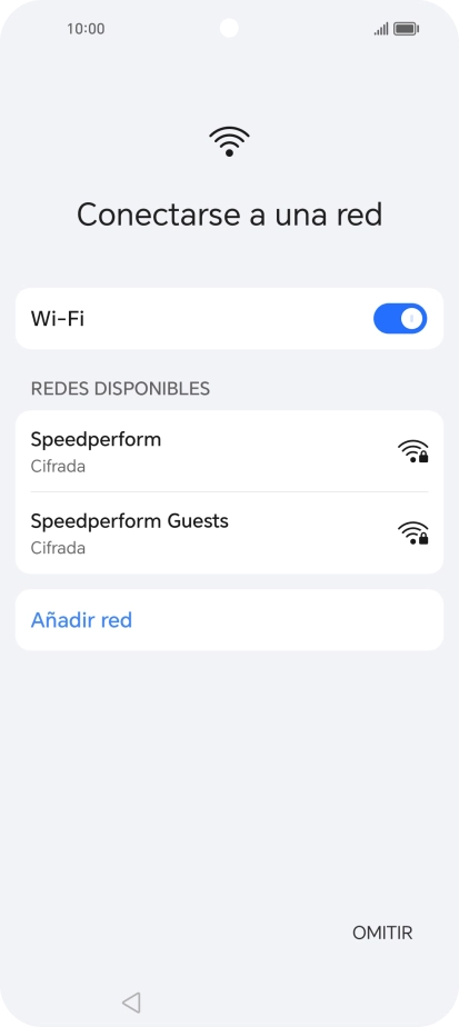 Pulsa la red wifi deseada.