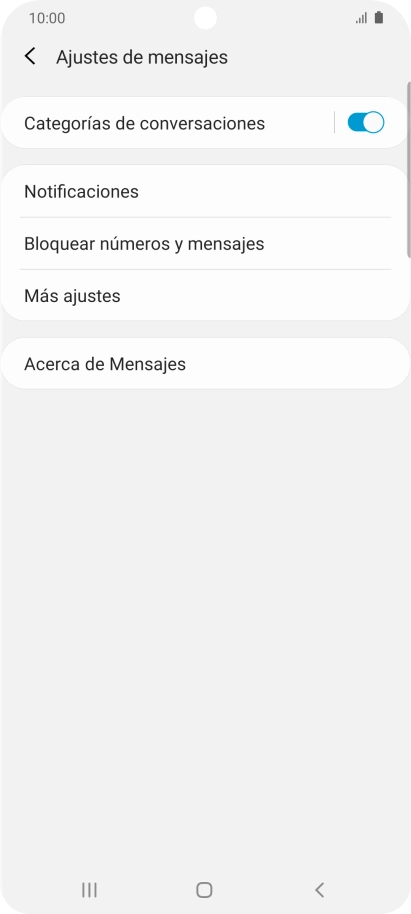 Pulsa Más ajustes. Pulsa Más ajustes.