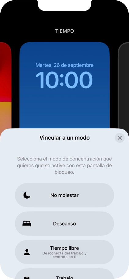 Pulsa un modo de concentración. Pulsa un modo de concentración.