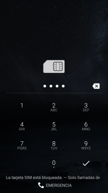 Si lo solicita el teléfono, introduce el código PIN y pulsa el icono de aceptar. Si lo solicita el teléfono, introduce el código PIN y pulsa el icono de aceptar.