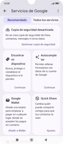 Pulsa Encontrar mi dispositivo. Pulsa Encontrar mi dispositivo.