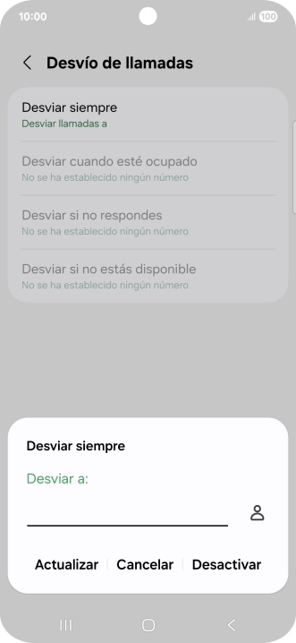 Pulsa Desactivar.