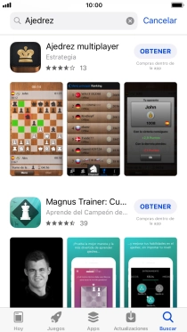 Pulsa la app deseada. Pulsa la app deseada.