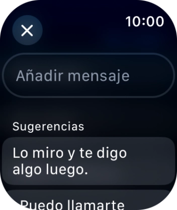 Pulsa Añadir mensaje. Pulsa Añadir mensaje.