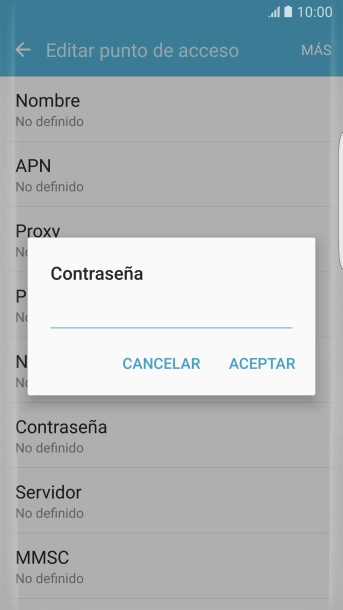 Introduce wap125 y pulsa ACEPTAR. Introduce wap125 y pulsa ACEPTAR.