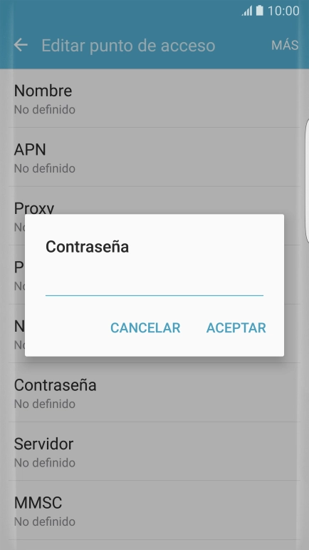 Introduce wap125 y pulsa ACEPTAR. Introduce wap125 y pulsa ACEPTAR.