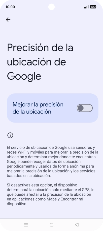 Si pulsas el indicador junto a Si pulsas el indicador junto a