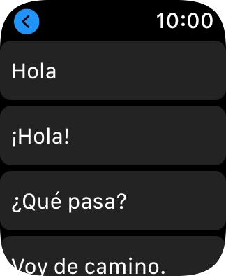 Pulsa la respuesta rápida deseada. Pulsa la respuesta rápida deseada.