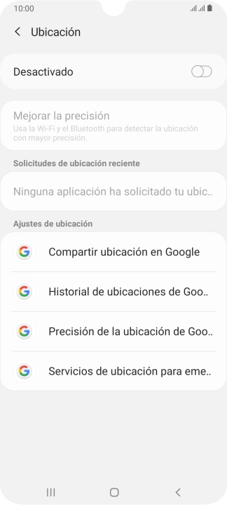 Pulsa el indicador para activar o desactivar la función. Pulsa el indicador para activar o desactivar la función.