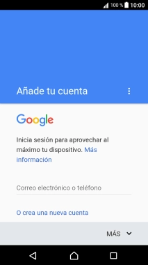 Si no tienes una cuenta de Google, pulsa O crea una nueva cuenta y sigue las indicaciones de la pantalla para ver cómo crear una cuenta nueva. Si no tienes una cuenta de Google, pulsa O crea una nueva cuenta y sigue las indicaciones de la pantalla para ver cómo crear una cuenta nueva.