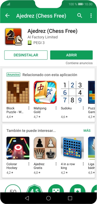 Pulsa la tecla de inicio para terminar y regresar a la pantalla de inicio. Pulsa la tecla de inicio para terminar y regresar a la pantalla de inicio.