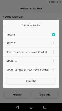 Pulsa Ninguna para desactivar la función. Pulsa Ninguna para desactivar la función.