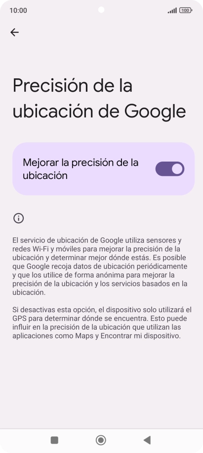 Si pulsas el indicador junto a Si pulsas el indicador junto a