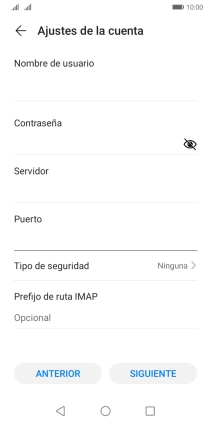 Pulsa Tipo de seguridad. Pulsa Tipo de seguridad.