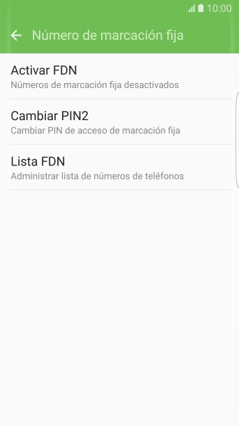 Pulsa Lista FDN.