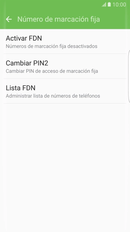 Pulsa Lista FDN.