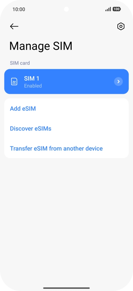 Press Add eSIM. Press Add eSIM.