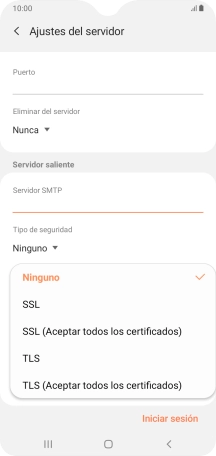 Pulsa Ninguno para desactivar la función. Pulsa Ninguno para desactivar la función.