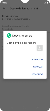 Pulsa DESACTIVAR. Pulsa DESACTIVAR.