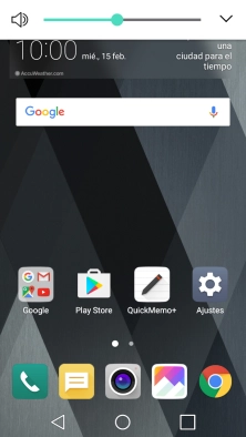 Pulsa el icono de modo de sonido varias veces seguidas para activar o desactivar el modo silencioso. Pulsa el icono de modo de sonido varias veces seguidas para activar o desactivar el modo silencioso.