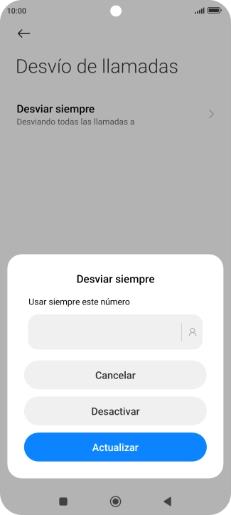 Pulsa Desactivar. Pulsa Desactivar.