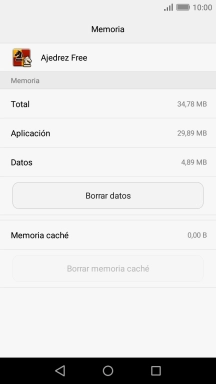 Pulsa la tecla de inicio para terminar y regresar a la pantalla de inicio.
