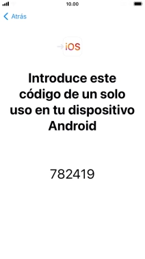 Seguir las indicaciones de la pantalla y de la app Seguir las indicaciones de la pantalla y de la app