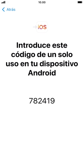 Seguir las indicaciones de la pantalla y de la app Seguir las indicaciones de la pantalla y de la app