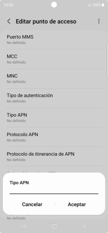 Introduce default y pulsa Aceptar. Introduce default y pulsa Aceptar.
