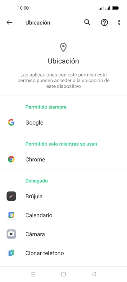 Pulsa la app deseada. Pulsa la app deseada.