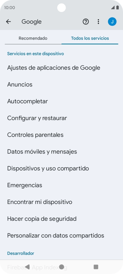 Pulsa Encontrar mi dispositivo. Pulsa Encontrar mi dispositivo.