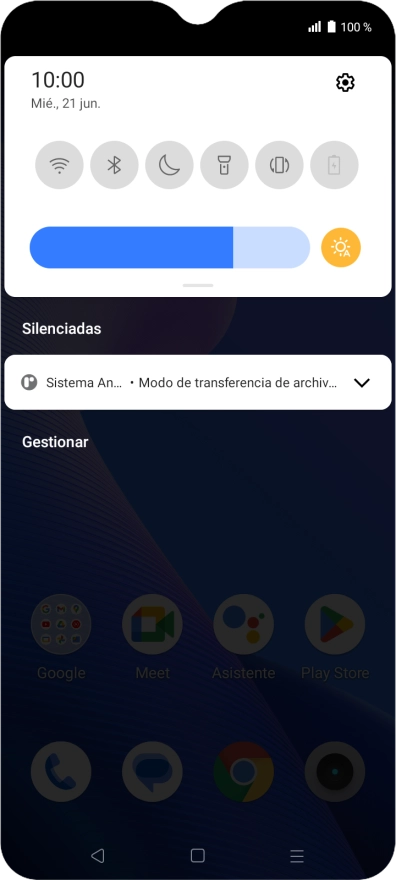 Pulsa Sistema Android. Pulsa Sistema Android.