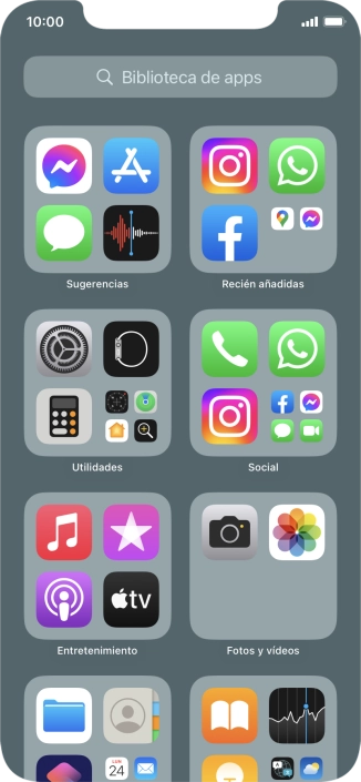 Pulsa la app deseada. Pulsa la app deseada.