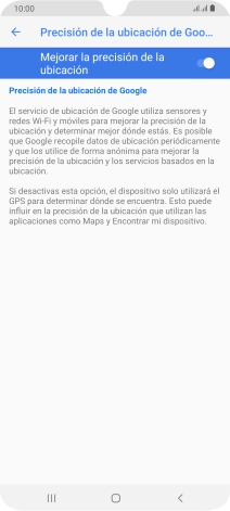 Pulsa el indicador junto a Pulsa el indicador junto a
